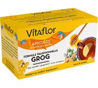 Parapharmacie en ligne > Compléments alimentaires > Compléments alimentaires pour la vitalité et les défenses immunitaires Vitaflor Infusion Grog x 18