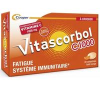 Parapharmacie en ligne > Compléments alimentaires > Compléments alimentaires pour la vitalité et les défenses immunitaires > Compléments alimentaires pour les défenses immunitaires Vitascorbol Vitamin