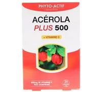 PHYTO-ACTIF Acerola Plus 500 Comprimé(S) À Croquer 24 pc(s)