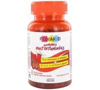 Parapharmacie en ligne > Compléments alimentaires > Compléments alimentaires pour la vitalité et les défenses immunitaires Pediakid Gommes Multivitaminées Cerise x 60