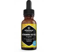 Vitamaze Vitamine D3 + K2 – Gouttes 1000 UI Végétarien 50 ml