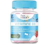 Parapharmacie en ligne > Compléments alimentaires > Compléments alimentaires pour la vitalité et les défenses immunitaires > Vitamines pour enfants Les 3 Chenes Petit Chene Vitamine D3 Gommes x 30