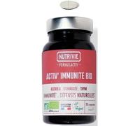 Parapharmacie en ligne > Compléments alimentaires > Compléments alimentaires pour la vitalité et les défenses immunitaires Nutrivie Activ Immunité Bio Comprimés x 30