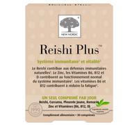 Parapharmacie en ligne > Compléments alimentaires > Compléments alimentaires pour la vitalité et les défenses immunitaires New Nordic Reishi Plus Comprimés x 30