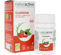 Naturactive Complément alimentaire Guarana bio – 60 gélules