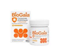 BioGaia® Comprimés Probiotiques à Croquer | Équilibre de la Flore Intestinale et Immunité | Complément Alimentaire | Contient le L. Reuteri Protectis® | Arôme Orange - 30