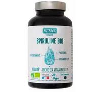 Parapharmacie en ligne > Compléments alimentaires > Compléments alimentaires pour la vitalité et les défenses immunitaires Nutrivie Spiruline Bio Vitalité Comprimés x 200
