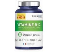 Parapharmacie en ligne > Compléments alimentaires > Compléments alimentaires pour la vitalité et les défenses immunitaires > Produits pour le tonus et la fatigue Granions Vitamine B12 Comprimés x 180