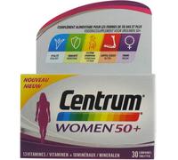 Centrum – Complément alimentaire Women 50+ – Vitamines et minéraux – 30 comprimés