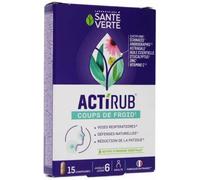 Santé Verte Actirub Nez & Gorge 15 Comprimés