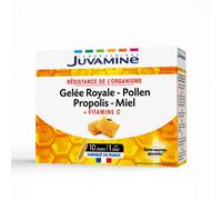 Parapharmacie en ligne > Compléments alimentaires > Compléments alimentaires pour la vitalité et les défenses immunitaires > Produits de la ruche > Compléments alimentaires à la gelée royale Juvamine