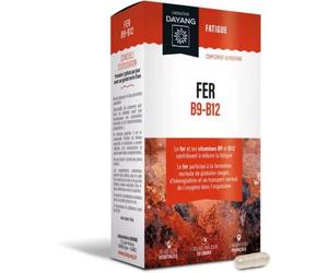 Parapharmacie en ligne > Compléments alimentaires > Compléments alimentaires pour la vitalité et les défenses immunitaires > Produits pour le tonus et la fatigue Dayang Fer B9 B12 Gélules x 30