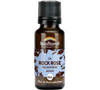 Biofloral - Granulés Fleur de Bach 26 Rock Rose (Hélianthème) Bio 19,5 g - Sommeil Stress
