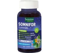 Santarome Bio Gummies Somnifor – Mélatonine 1,9 mg – 30 gummies – Sans sucres