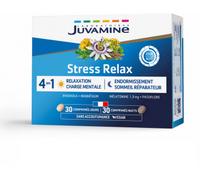 Parapharmacie en ligne > Compléments alimentaires > Compléments alimentaires pour le sommeil et le stress Juvamine Stress Relax Jour/Nuit Comprimés x 60