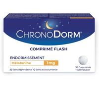 Laboratoires IPRAD Complément alimentaire ChronoDorm Mélatonine 1 mg 30 comprimés sublinguaux