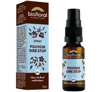 Biofloral Spray Fleurs de Bach Pouvoir Dire Stop Bio 20 ml