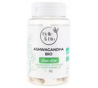 Belle & Bio Ashwagandha Bio Résistance Physique et Émotionnelle 90 gélules