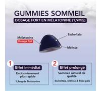 Parapharmacie en ligne > Compléments alimentaires > Compléments alimentaires pour le sommeil et le stress Mium Lab Sommeil Sans Sucres Gommes x 42