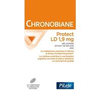 Parapharmacie en ligne > Compléments alimentaires > Compléments alimentaires pour le sommeil et le stress PiLeJe Chronobiane Project LD 1,9 mg Comprimés x 45