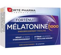 Parapharmacie en ligne > Compléments alimentaires > Compléments alimentaires pour le sommeil et le stress Forté Pharma Mélatonine 1000 x 30