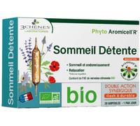 3 Chênes Complément alimentaire Sommeil Détente Bio – 20 ampoules