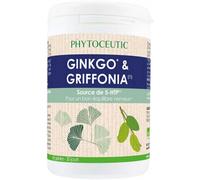 Parapharmacie en ligne > Compléments alimentaires > Compléments alimentaires pour le sommeil et le stress Phytoceutic Ginkgo et Griffonia Gélules x 60
