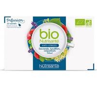 Parapharmacie en ligne > Compléments alimentaires > Compléments alimentaires pour le sommeil et le stress Nutrisanté Bio Infusions Anti-Stress x 20