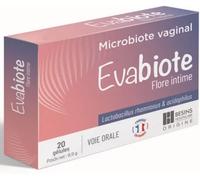 Parapharmacie en ligne > Compléments alimentaires > Compléments alimentaires pour le système urinaire EvaBiote MicroBiote Vaginal Flore Intime Gélules x 20