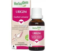 HerbalGem Complexe de gemmothérapie concentrée Urigem Bio – Confort urinaire – 30 ml