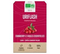 Parapharmacie en ligne > Compléments alimentaires > Compléments alimentaires pour le système urinaire Léro Uriflash Bio Gélules x 20