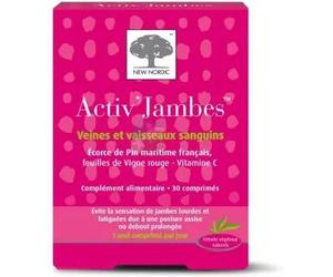 Parapharmacie en ligne > Compléments alimentaires > Compléments alimentaires pour le système urinaire New Nordic Activ'Jambes x 30
