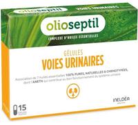 Ineldea OLIOSEPTIL Gélules végétales Voies urinaires 15 gélules