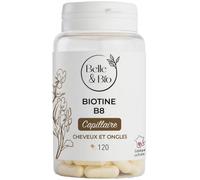 Belle & Bio Cheveux & Ongles Biotine B8 Cure 2 mois 120 gélules