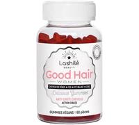 Parapharmacie en ligne > Compléments alimentaires > Compléments alimentaires pour les cheveux, la peau et les ongles Lashilé Beauty Good Hair Women Gummiesx 60