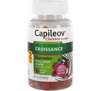 Nutreov Capileov – Complément alimentaire Croissance Cheveux & Ongles – 60 gommes