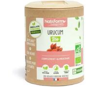 Parapharmacie en ligne > Compléments alimentaires > Compléments alimentaires pour les cheveux, la peau et les ongles Nat&Form Urucum Bio Gélules x 200