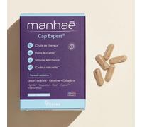 Vitavea Complément alimentaire Manhaé Cap Expert Biotine & Kératine – 120 gélules