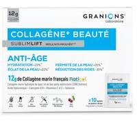 Parapharmacie en ligne > Compléments alimentaires > Compléments alimentaires pour les cheveux, la peau et les ongles > Compléments alimentaires pour la peau Granions Collagène+ Beauté SublimLift Sache