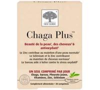 New Nordic Chaga Plus Peau-Cheveux 30comprimés