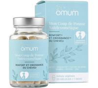 Omum Nutricosmétique Mon Coup de Pousse – Anti-chute cheveux – 60 gélules