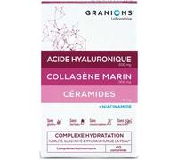Parapharmacie en ligne > Compléments alimentaires > Compléments alimentaires pour les cheveux, la peau et les ongles Granions Complexe Hydratation x 60