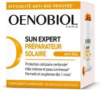Parapharmacie en ligne > Compléments alimentaires > Compléments alimentaires pour les cheveux, la peau et les ongles Oenobiol Sun Expert Préparateur Solaire Anti-Âgex 30