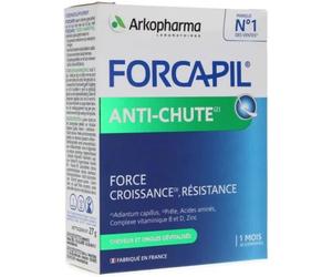 Parapharmacie en ligne > Compléments alimentaires > Compléments alimentaires pour les cheveux, la peau et les ongles Arkopharma Forcapil Anti-Chute Comprimés x 30