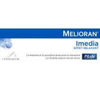 Parapharmacie en ligne > Compléments alimentaires > Compléments Alimentaires Sommeil et Stress PiLeJe Melioran Imedia Sticks 5 ml x 4 - Sommeil - Stress - Pharmacie en ligne LaSante.net