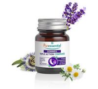 Parapharmacie en ligne > Compléments alimentaires > Compléments Alimentaires Sommeil et Stress Puressentiel Sommeil Triple Action Comprimés x 15 - Sommeil - Stress - Pharmacie en ligne LaSante.net