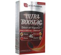 Parapharmacie en ligne > Compléments alimentaires > Compléments Alimentaires Vitalité et Défenses immunitaires Forté Pharma Ultra Boost 4G Désir et Vigueur Comprimés x 30 - Vitalité - Défenses immunit