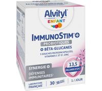 Parapharmacie en ligne > Compléments alimentaires > Compléments Alimentaires Vitalité et Défenses immunitaires > Compléments Alimentaires Pour Défenses Immunitaires Alvityl Immunostim+ Sachets x 30 -