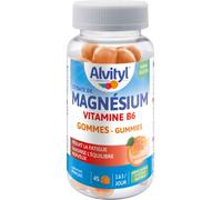 Parapharmacie en ligne > Compléments alimentaires > Compléments Alimentaires Vitalité et Défenses immunitaires > Produits pour le Tonus et la Fatigue Urgo Alvityl Magnésium Goût Abricot Gommes x 45 -