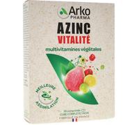 Parapharmacie en ligne > Compléments alimentaires > Compléments Alimentaires Vitalité et Défenses immunitaires > Compléments Alimentaires Pour Défenses Immunitaires Arkopharma Azinc Naturel Vitalité x